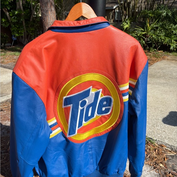 Tide Racing Leather Jacket - Picture 3 of 3